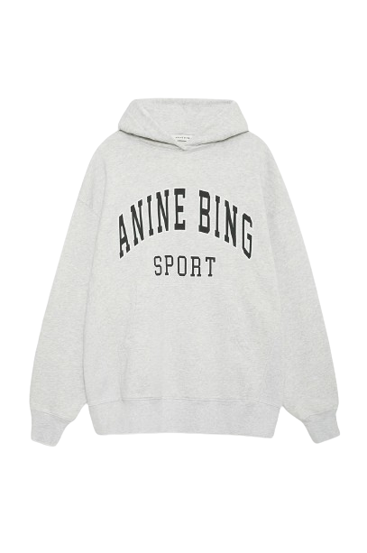 Anine-Bing-Grey-Hoodie