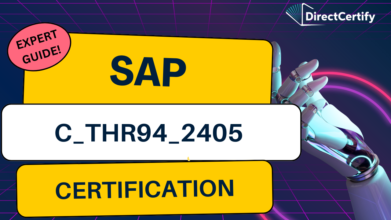 SAP C_THR94_2405 certification