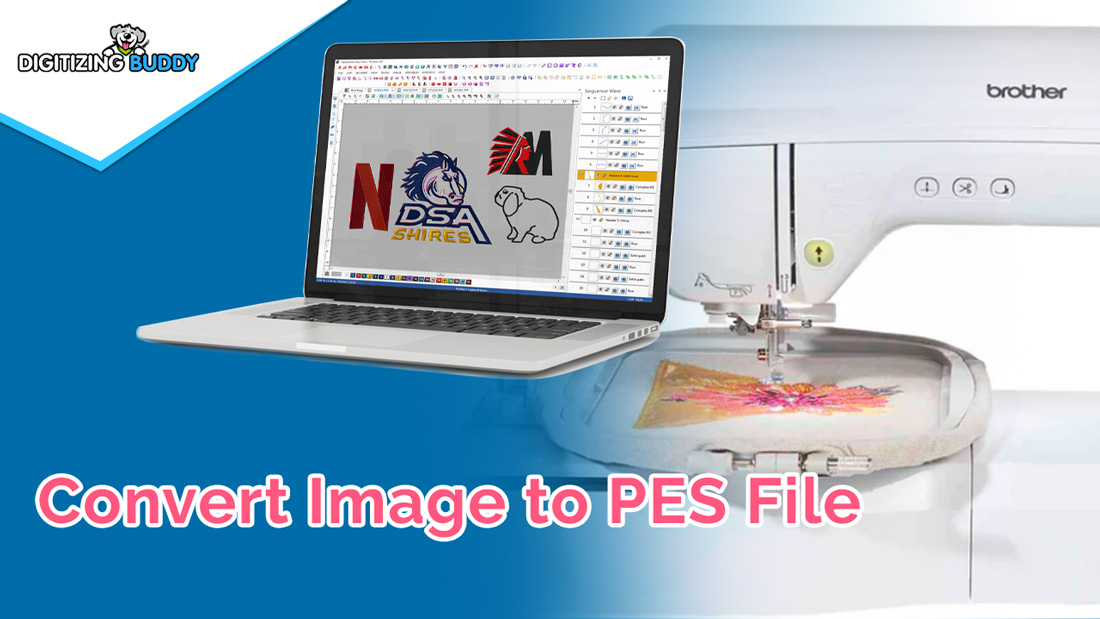 How to Convert an Image to PES File for Embroidery