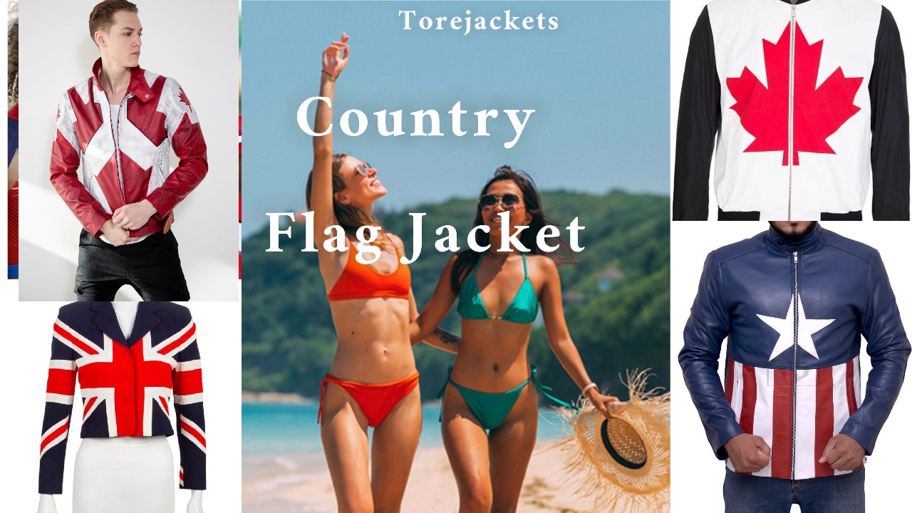 Show Off Your National Pride With Country Flag Jackets