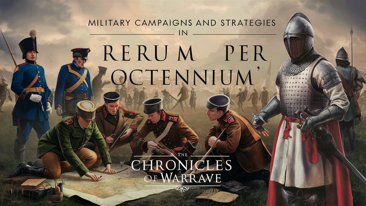 Military Campaigns and Strategies in 'Rerum Per Octennium'