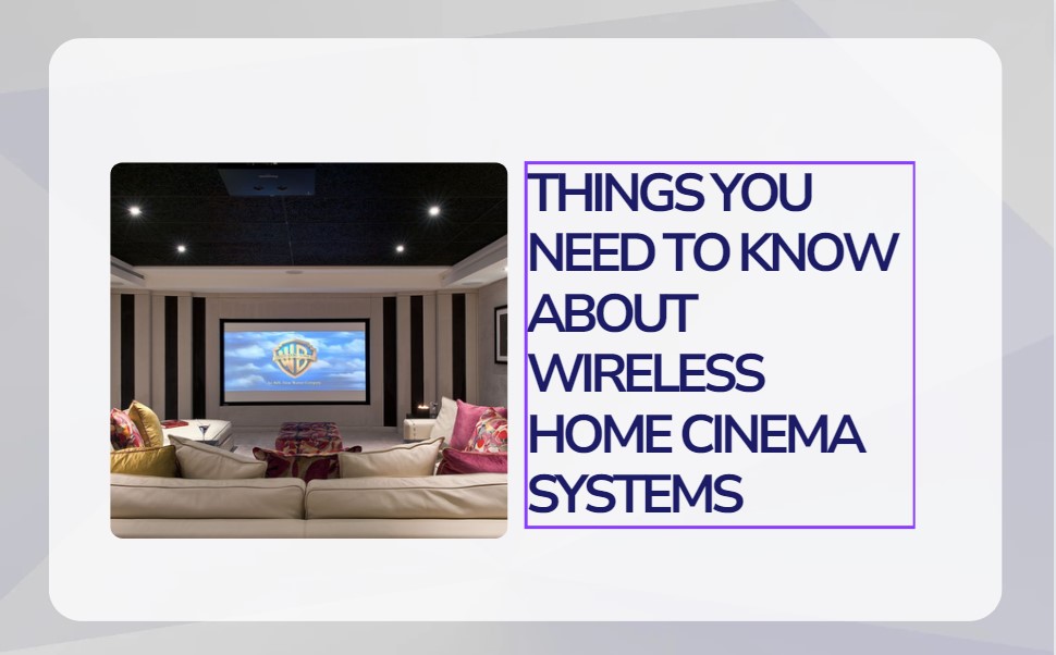 Home cinema system dubai