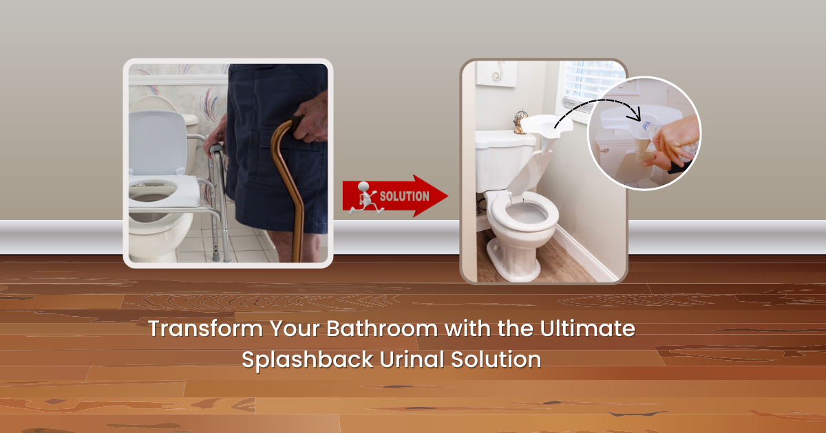 Transform Your Bathroom with the Ultimate Splashback Urinal Solution