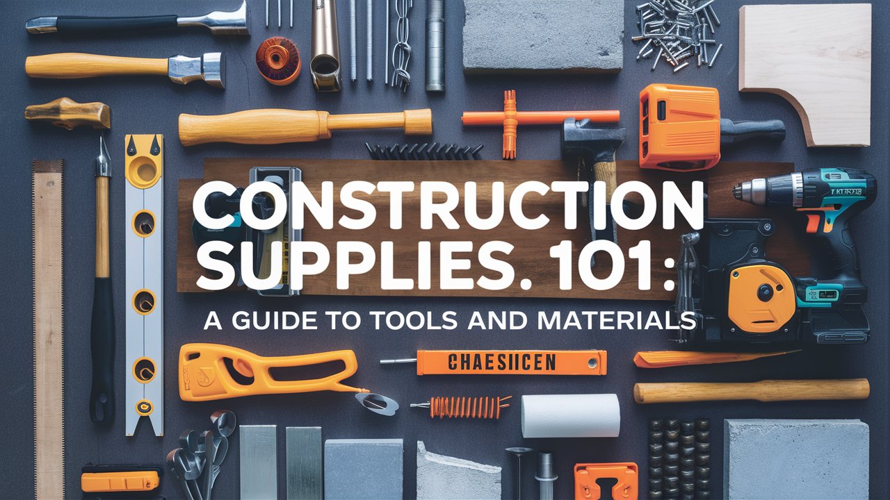 Construction Supplies 101: A Guide to Tools and Materials