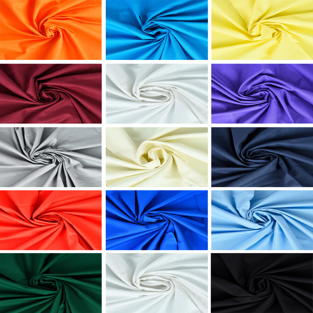 100% Plain Cotton Fabric