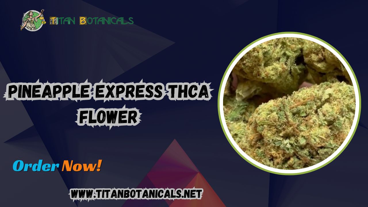 Discover the Delight of Pineapple Express THCA Flower: A Tropical Journey with Titan Botanicals