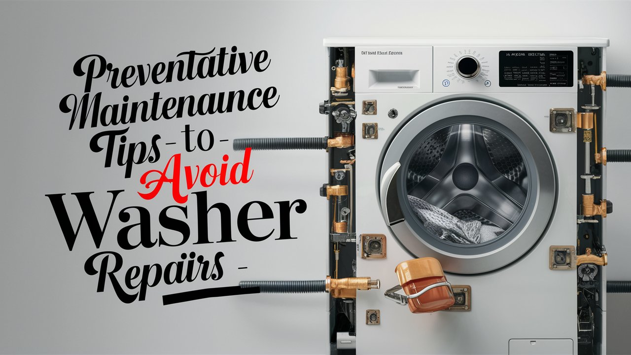 Preventative Maintenance Tips to Avoid Washer Repairs