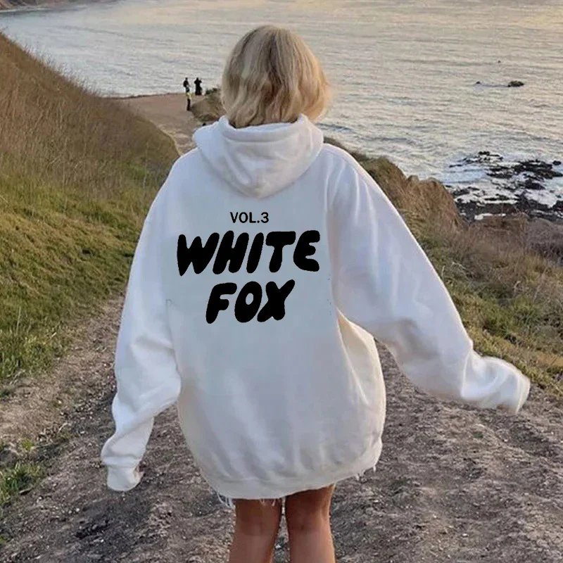 Sure Here’s a description for a white fox hoodie