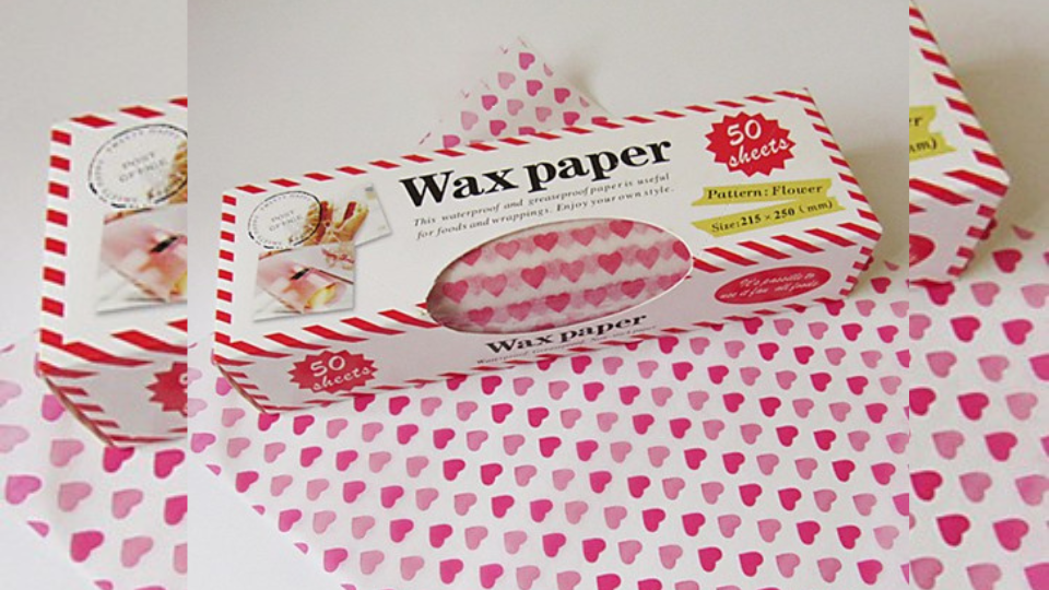 Custom Wax Paper