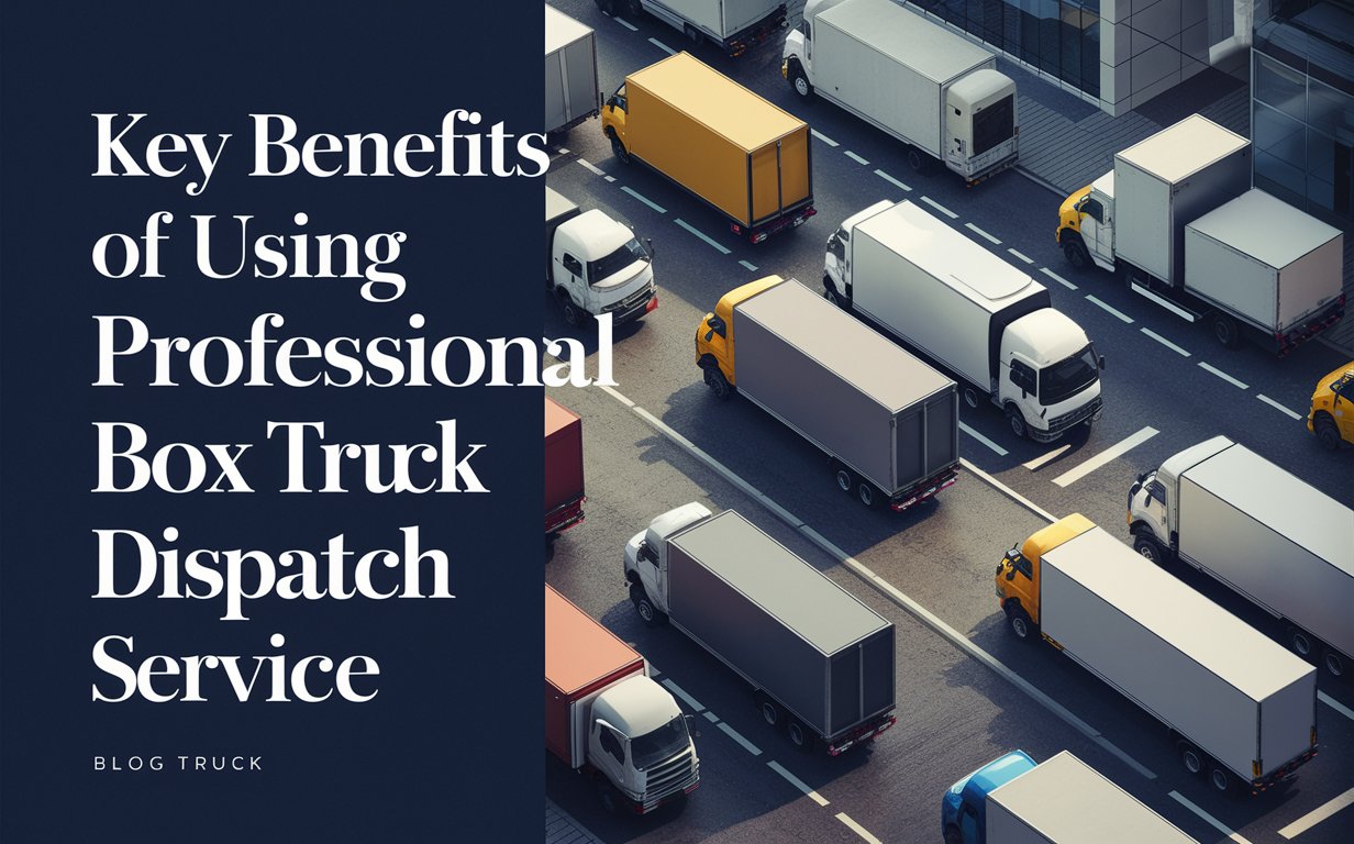 Key Benefits of Using a Professional Box Truck Dispatch Service