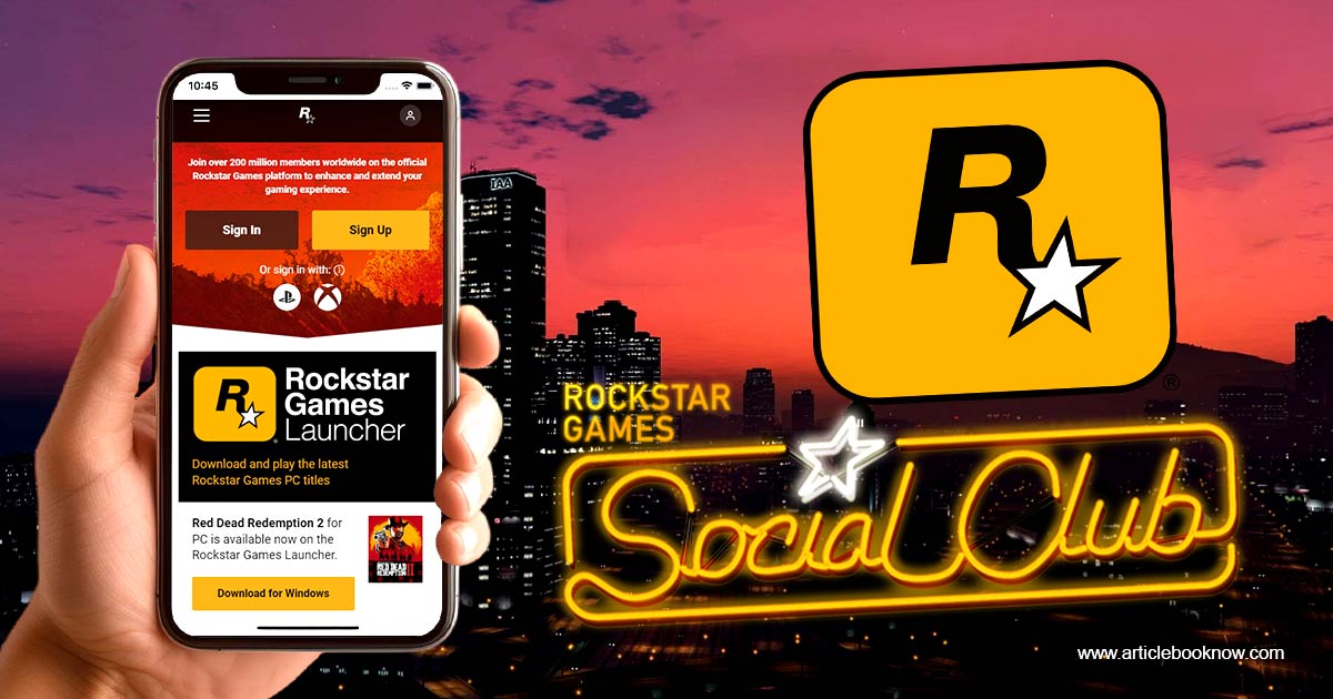 Rockstar Social Club App